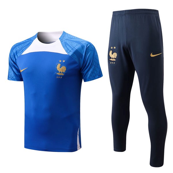 Camiseta Francia Conjunto Completo 2022-2023 Azul